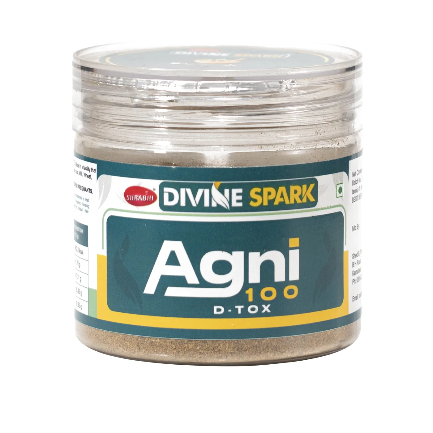 Agni 100 D-Tox jar